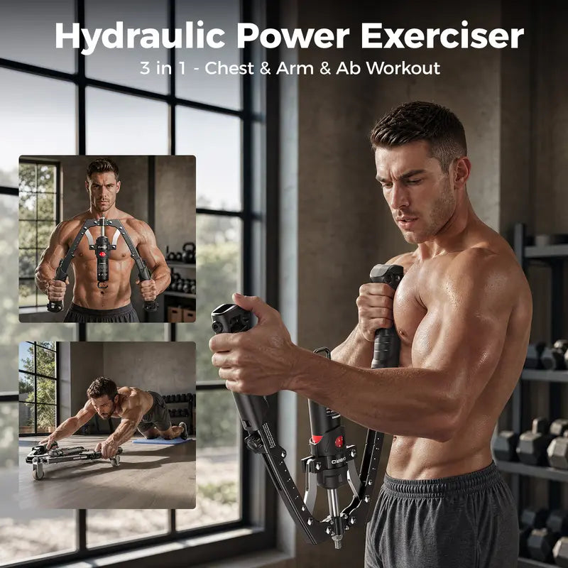 Hydraulic Arm & Chest Strength Trainer